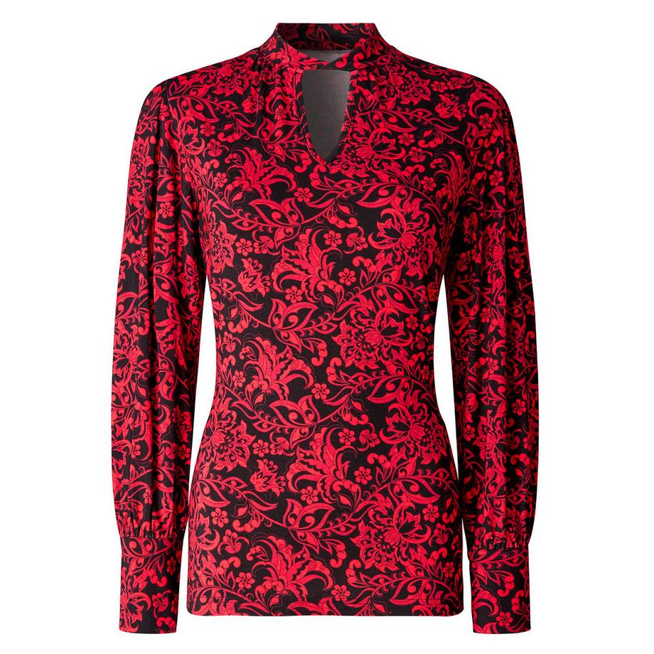 Joe Browns Blouse en Jersey Imprimée à Col Montant  