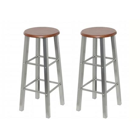 VidaXL Tabouret de bar mdf  