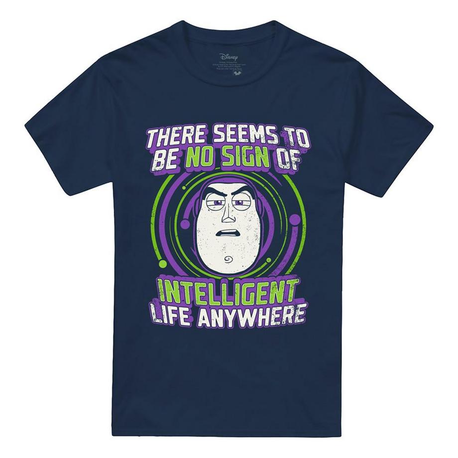 T-ShirtMotif Buzz L´éclair No Sign Of Intelligent Life