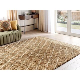 Beliani Tapis en Jute Boho ZORAVA  