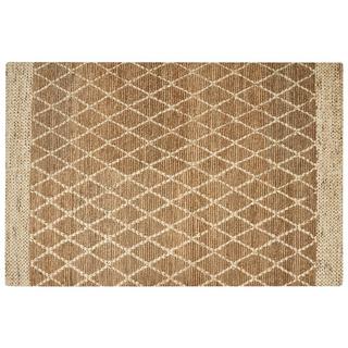 Beliani Teppich aus Jute Boho ZORAVA  