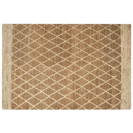 Beliani Teppich aus Jute Boho ZORAVA  