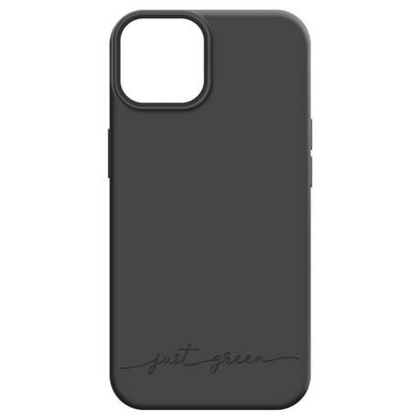 Just green  Coque iPhone 13 Recyclable Noire 