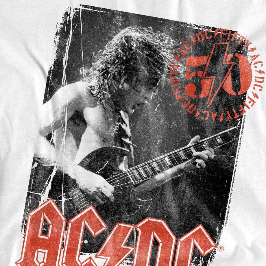 AC/DC ACDC T-Shirt Imprimé Coupe Regular  