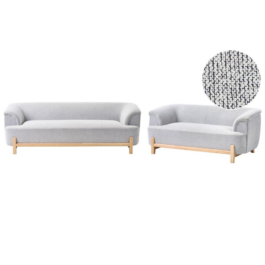 Ensemble de salon en Tissu Moderne ALNOR