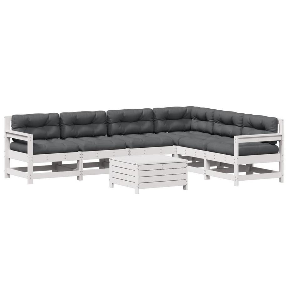 set salotto da giardino Legno