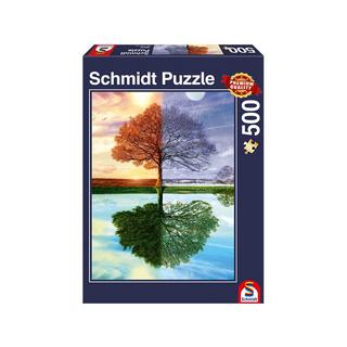 Schmidt  Puzzle Jahreszeiten-Baum (500Teile) 