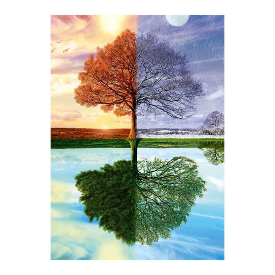 Schmidt  Puzzle Jahreszeiten-Baum (500Teile) 