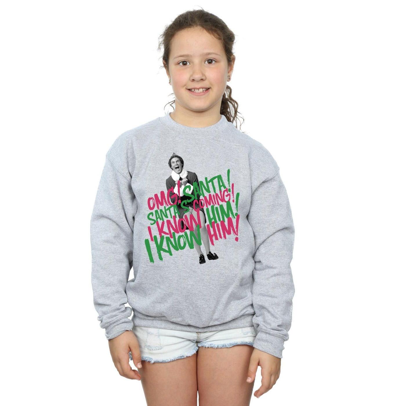 Elf  Santa´s Coming Sweatshirt 