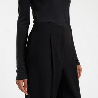 La Redoute Collections Pantalon droit taille haute  