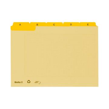 Leitkarten, A7, Karton, A-Z 25-teilig, Taben verstärkt