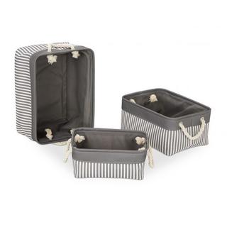 Northix Cestini portaoggetti 3 misure in un unico set  