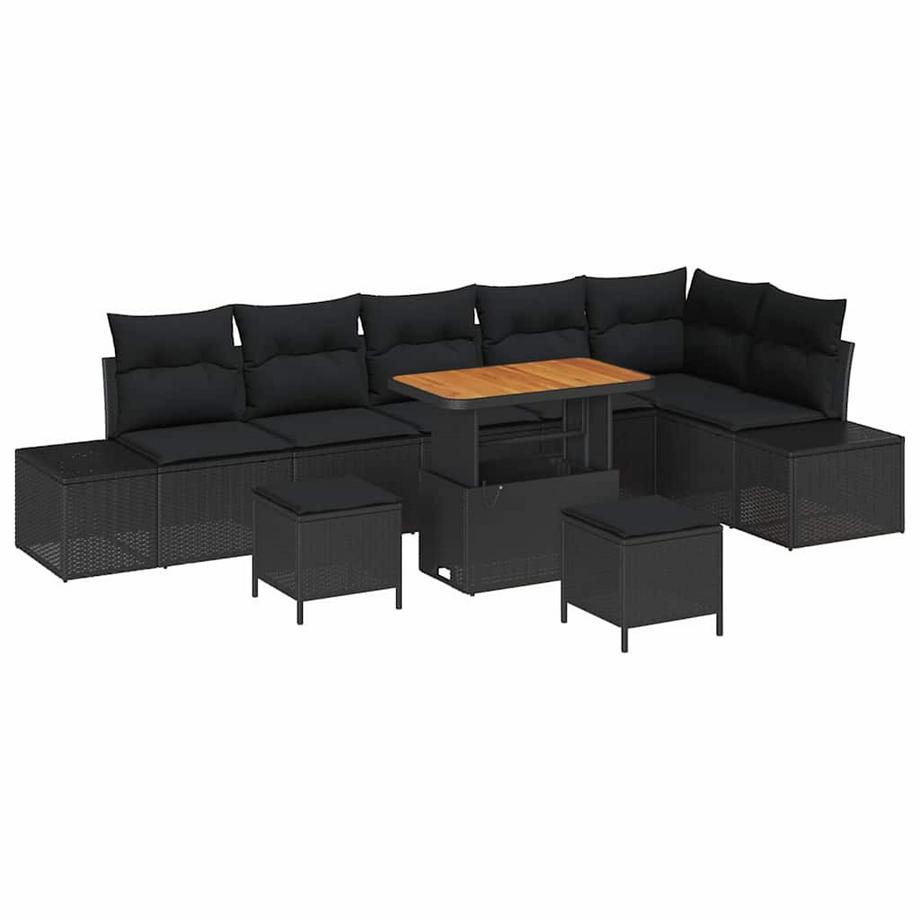 Mobilier de jardin poly rattan