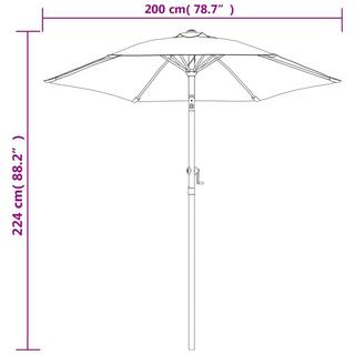 VidaXL Parasol  