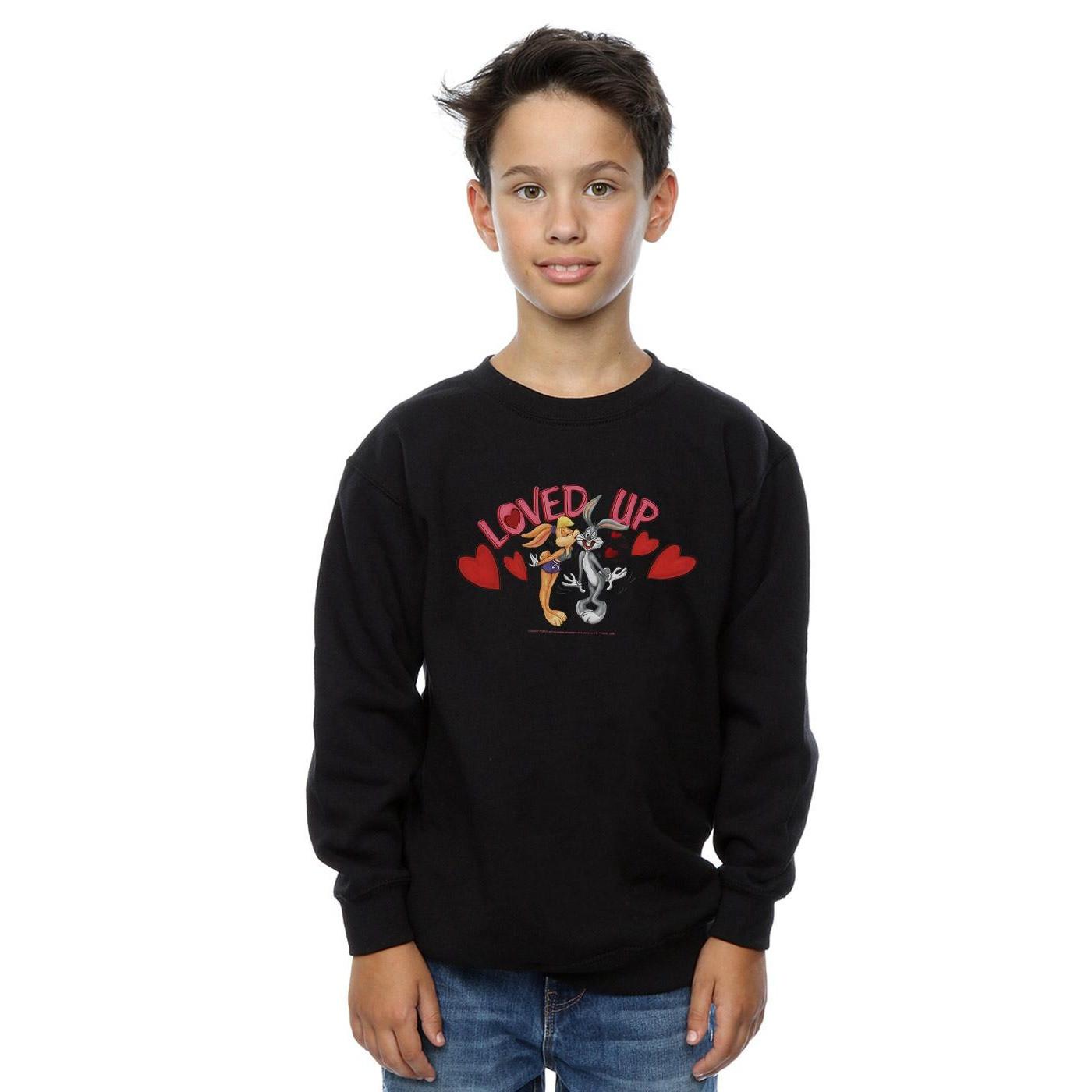 LOONEY TUNES  Bugs Bunny And Lola Valentine´s Day Loved Up Sweatshirt 