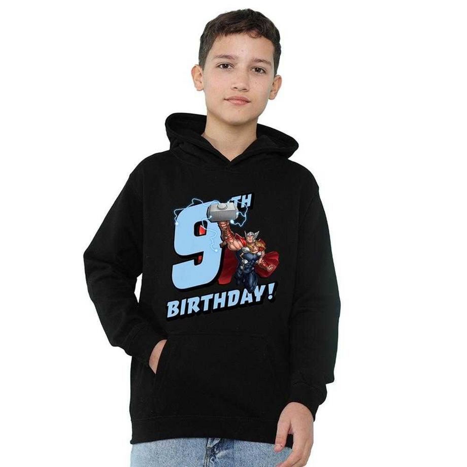 MARVEL  Felpa Con Cappuccio Nono Compleanno Thor 