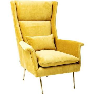 Fauteuil Vegas Forever Jaune