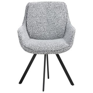 Beliani Esszimmerstuhl aus Bouclé Modern MARCELLUS  