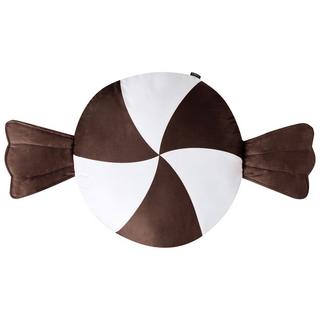 Beliani Dekokissen 2er Set aus Polyester Klassisch WHIRL CANDY  