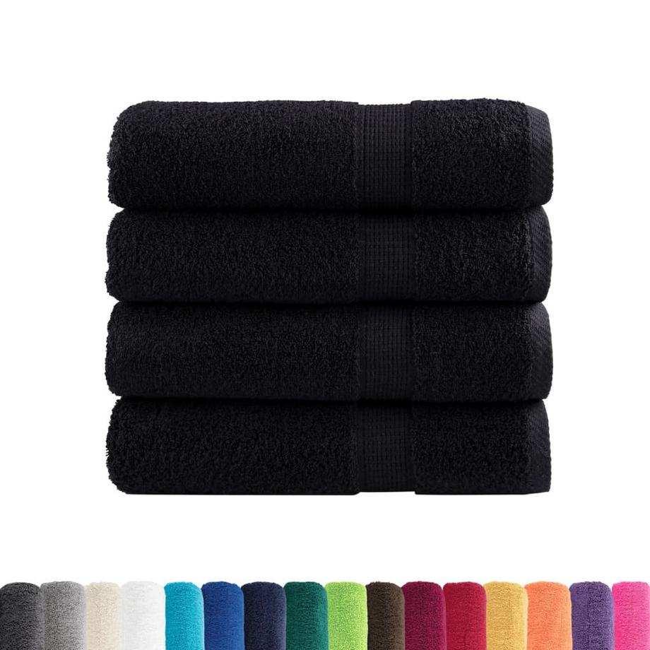 VidaXL Serviette de douche coton  