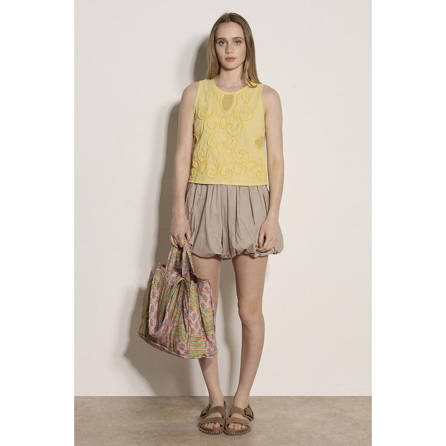 APRICOT Top in cotone ricamato  