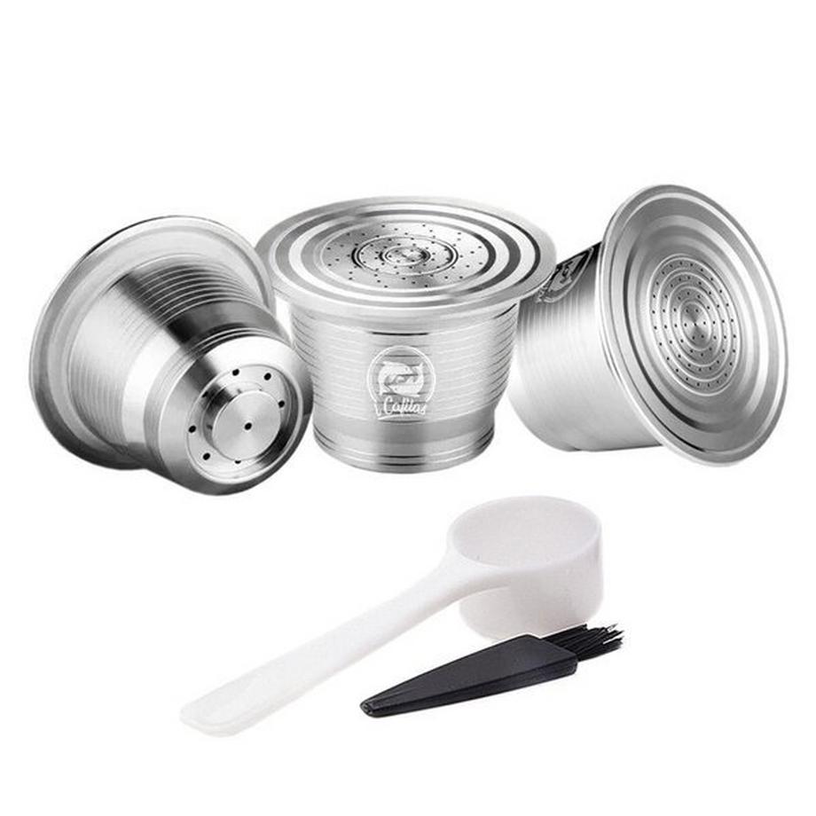 eStore  3x wiederverwendbare Kaffeekapseln für die Nespresso-Maschine 