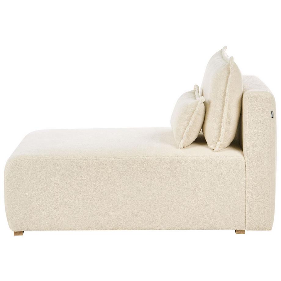 Beliani Chaiselongue aus Bouclé Minimalistisch NERBO  