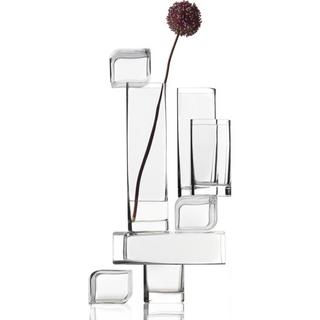 LEONARDO Leonardo Vase Lucca 25 cm Transparent, Höhe: 25 cm  