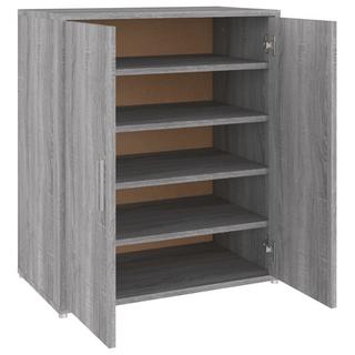 VidaXL Armoire à chaussures bois d'ingénierie  