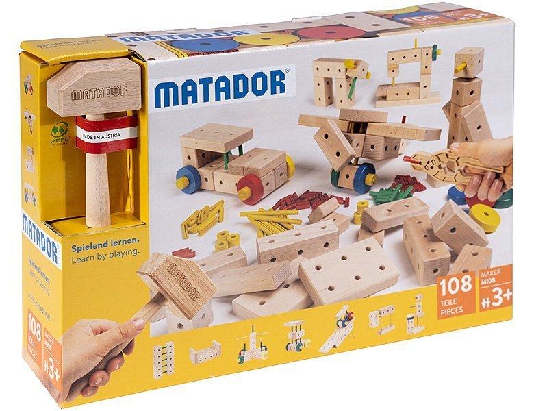 Matador  Maker Baukasten M108 (108Teile) 