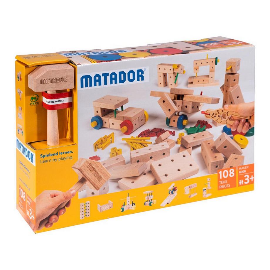 Matador  Maker Baukasten M108 (108Teile) 