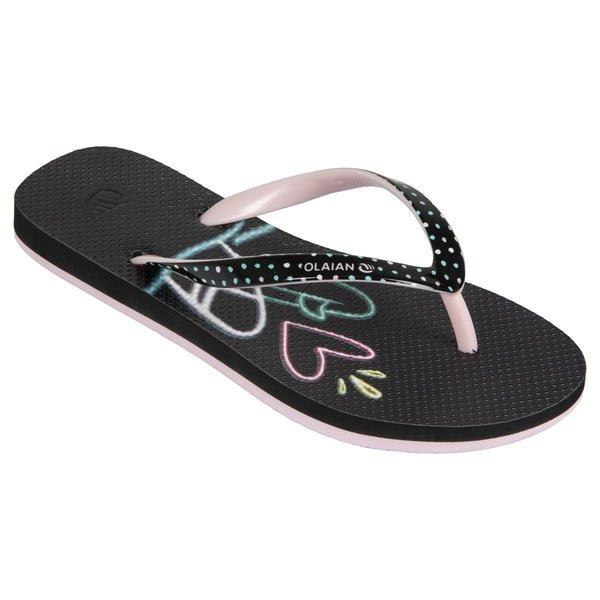 OLAIAN TONGS Fille 190 Neon  Rose Foncé