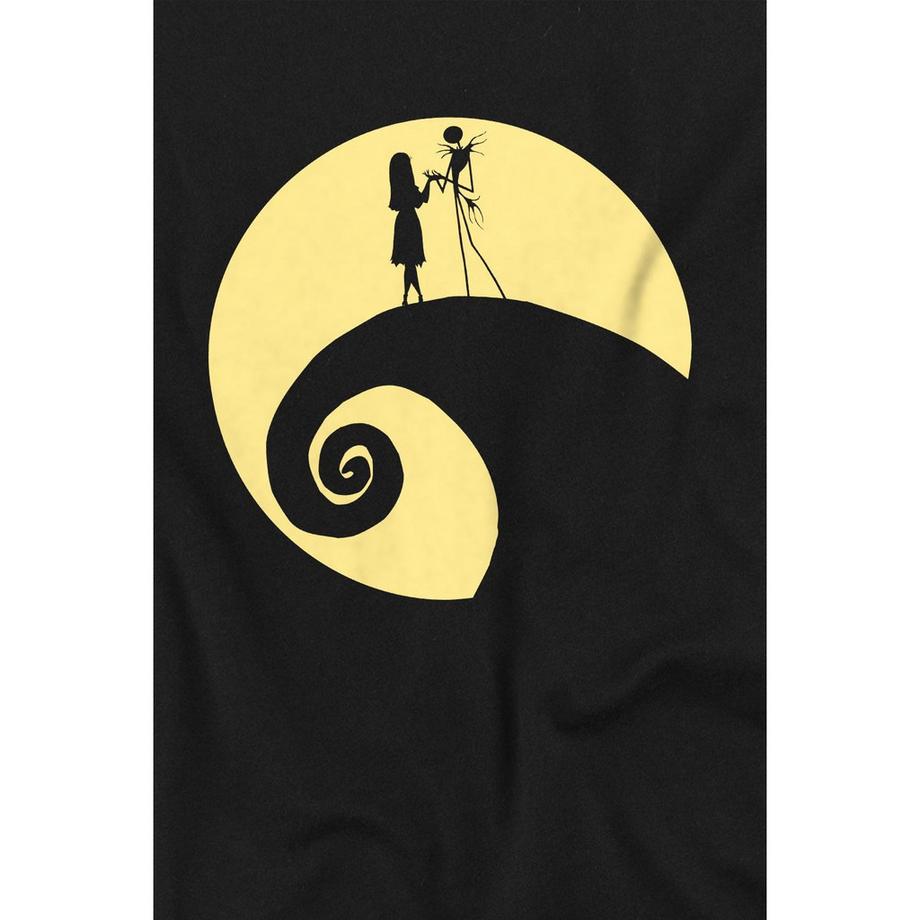 The Nightmare Before Christmas  Maglietta Jack Sally Cerchio 