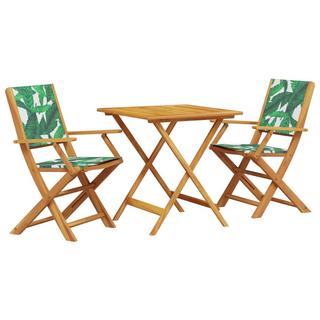 VidaXL Bistro set akazienholz  