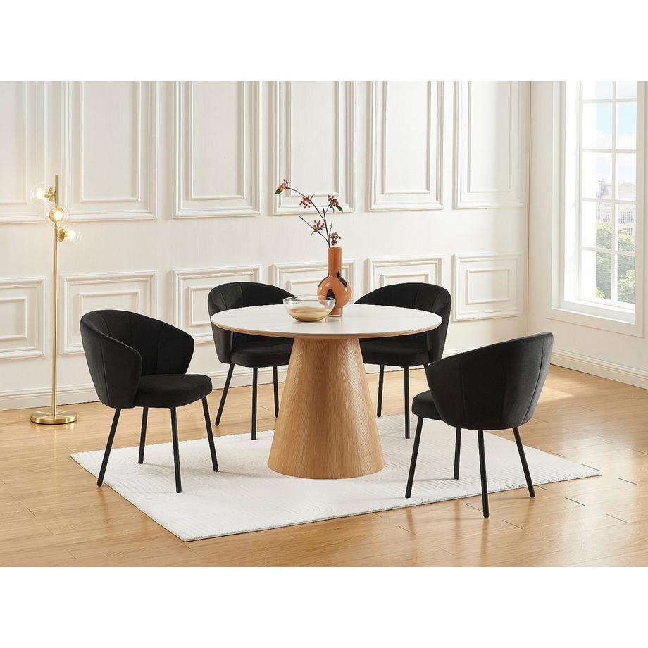 Vente-unique Sedia poliestere TANURY  