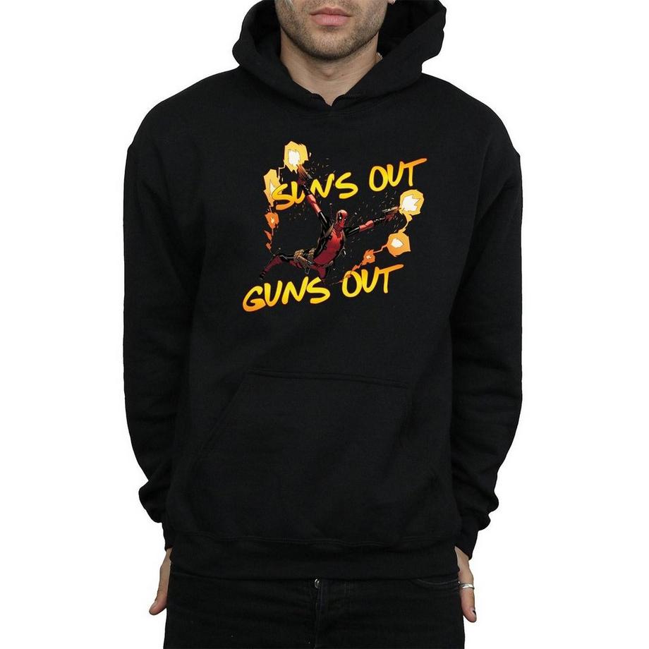 MARVEL Sun's Out Guns Out Kapuzenpullover  