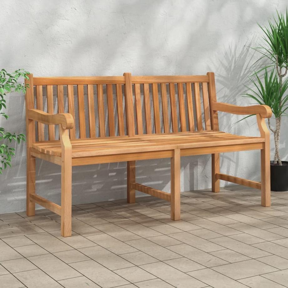 VidaXL Gartenbank teak  
