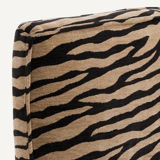 AM.PM Coussin velours imprimé animal pour fauteuil Dilma  