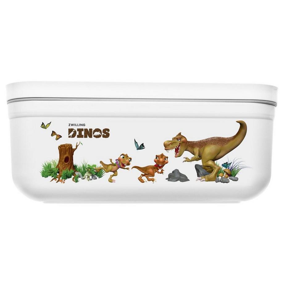 ZWILLING  Vakuum-Lunchbox, L   Kunststoff   weiß   Dinos 