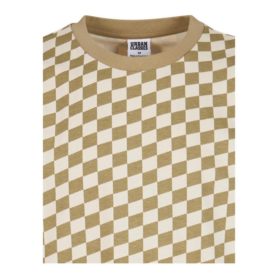 URBAN CLASSICS Oversize Kariertes T-Shirt  