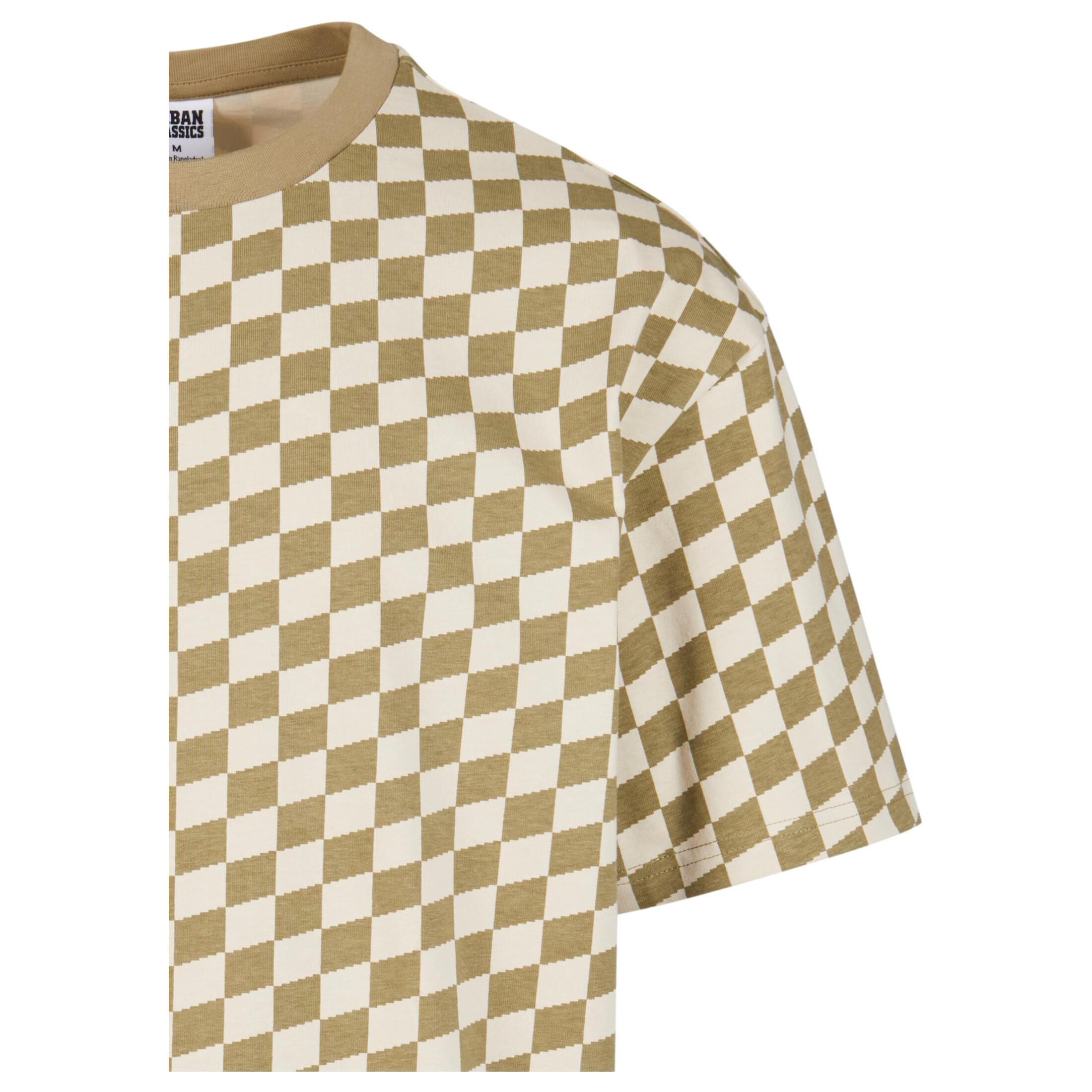 URBAN CLASSICS Oversize Kariertes T-Shirt  