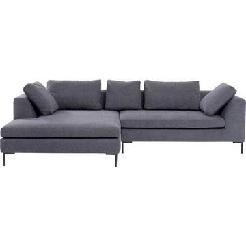 Ecksofa Gianni Grau Links