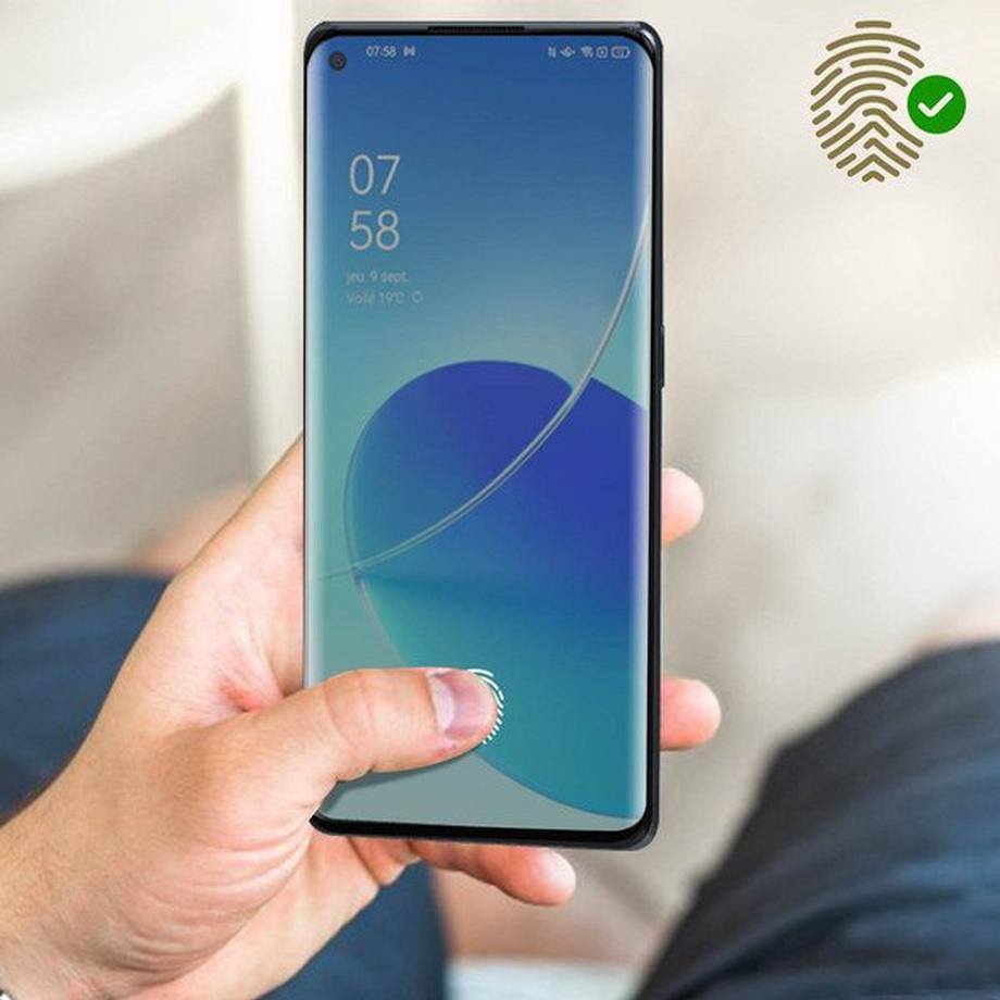 Avizar  Verre trempé Oppo Reno 6 Pro 5G, Incurvé 