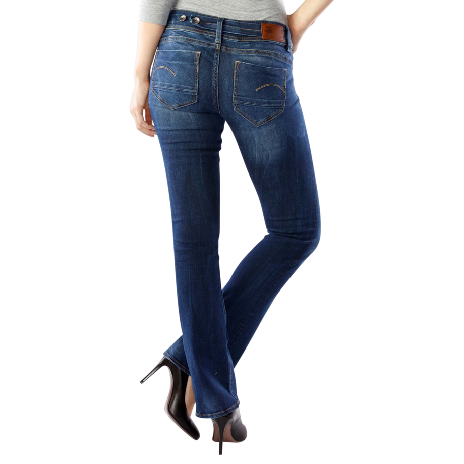 G-STAR Midge Saddle Mid Bootleg Jeans  