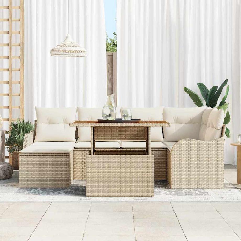 VidaXL Garten set poly-rattan  