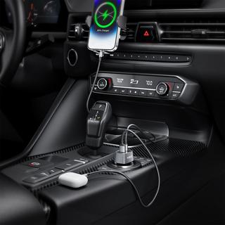 Celly  Chargeur de voiture 1xUSB-C PD 1xUSB-A 65W 