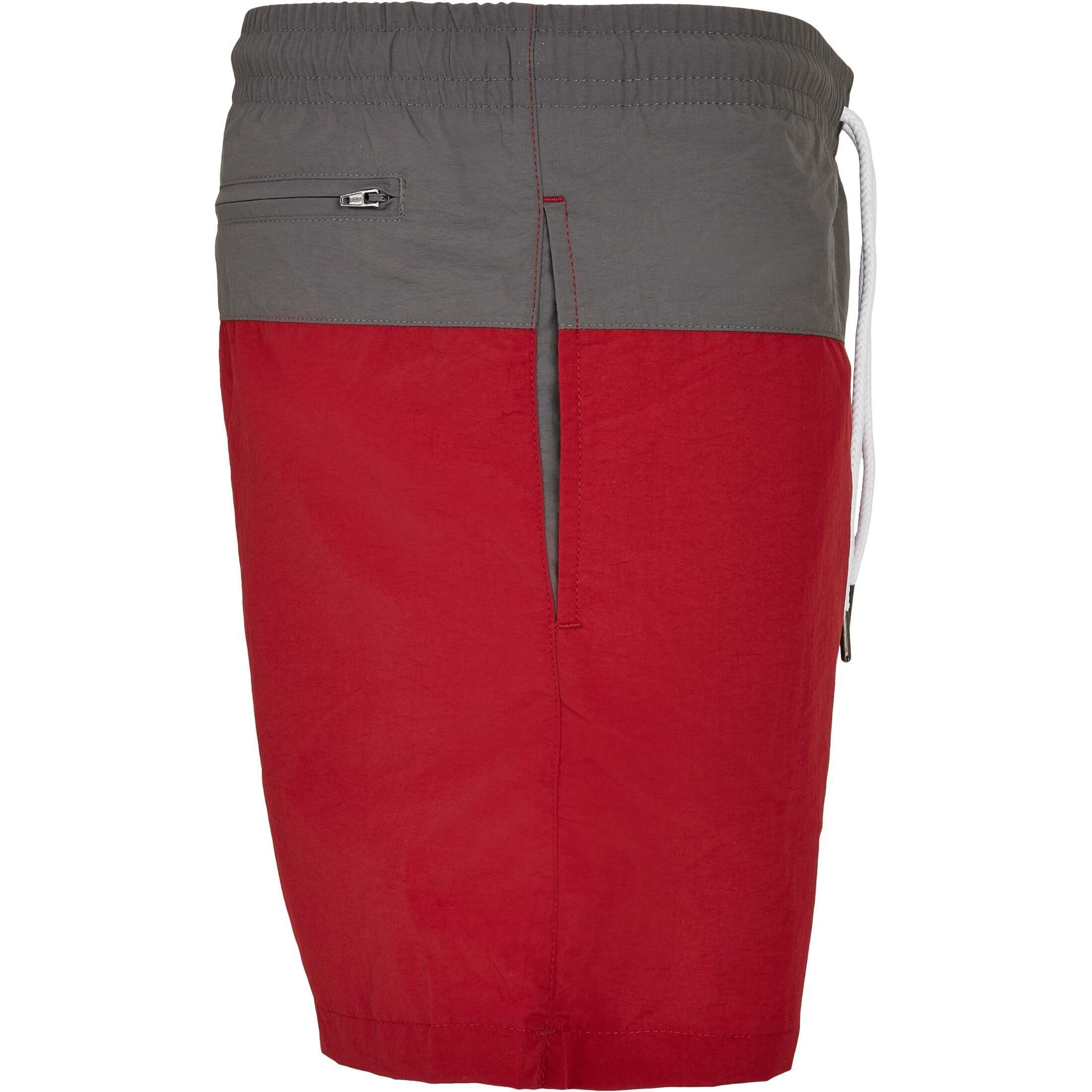 URBAN CLASSICS Block Badeshorts  