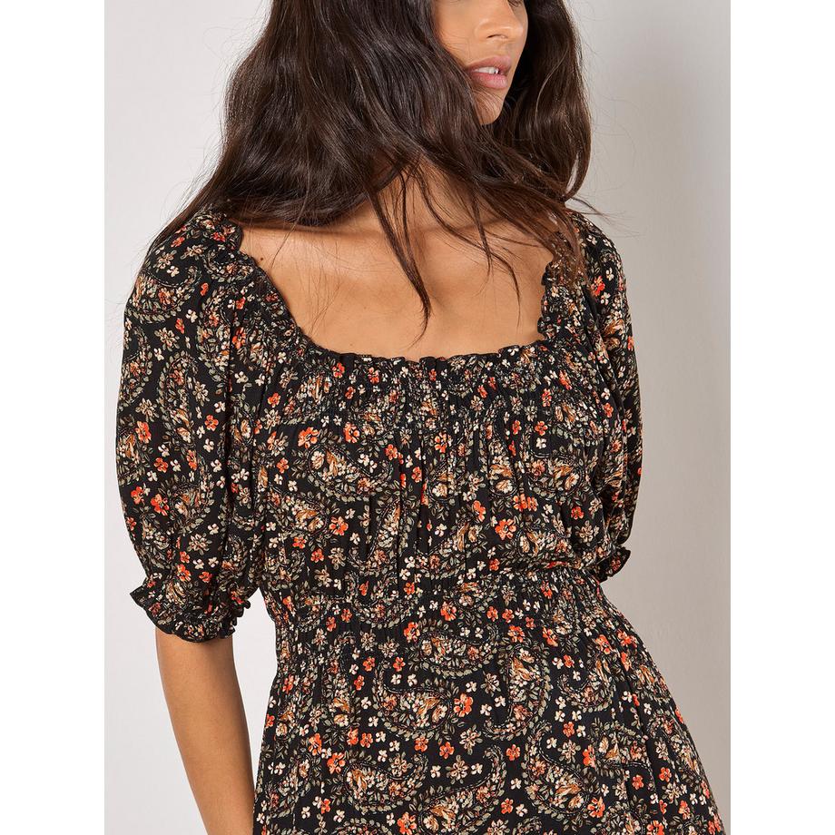 APRICOT Abito Lungo Floreale Paisley  