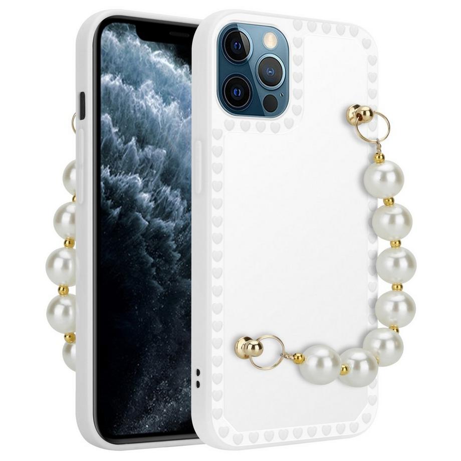 Cadorabo  Hülle für Apple iPhone 12 PRO mit Handgelenk Kette 