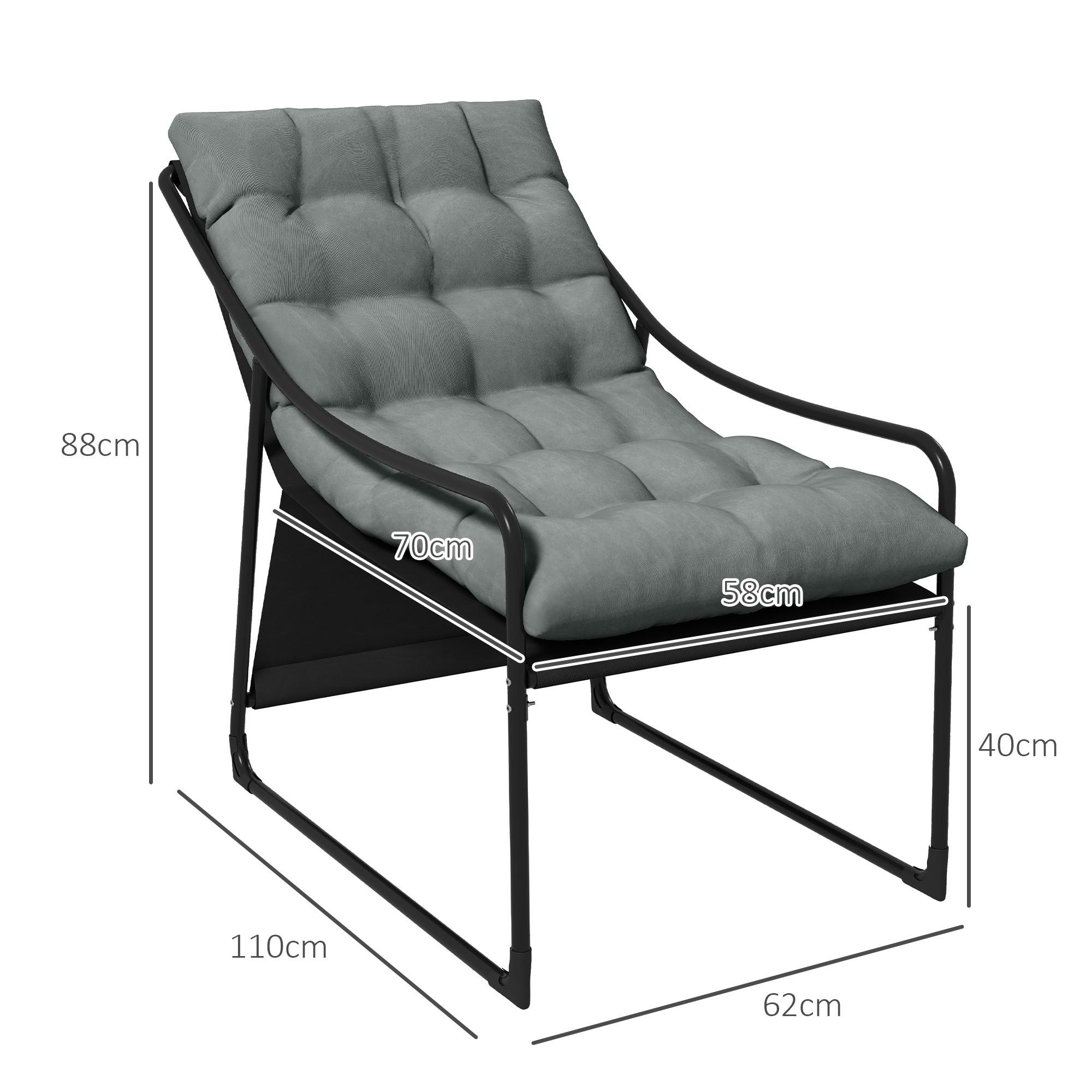 Outsunny Chaise de jardin  